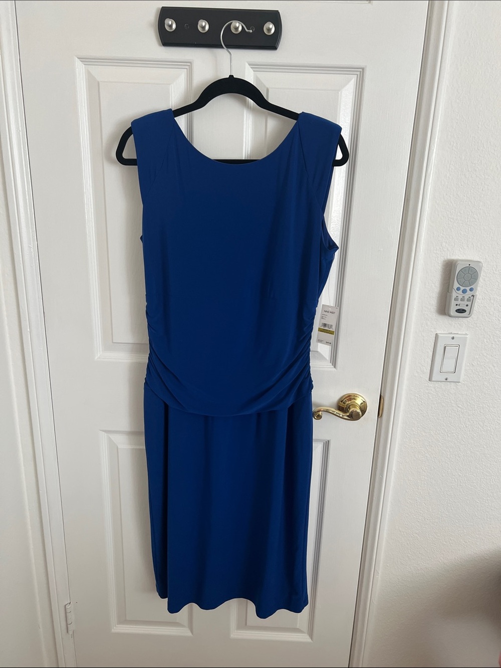 Sleeveless Royal Blue Women's Dress